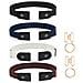 Cintura Elastica Senza Fibbia, Confezione Da 4 Black/darkblue/white/brown - Foto miniatura 4