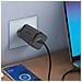 TETRGAN1C45W Caricabatterie per dispositivi mobili Cuffie, Computer portatile, Smartphone, Orologio intelligente, Tablet Nero AC Ricarica rapida Interno - Foto miniatura 3