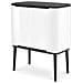 313509 bidone per la spazzatura 36 L Rettangolare Plastica Bianco - Foto miniatura 6