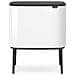 313509 bidone per la spazzatura 36 L Rettangolare Plastica Bianco - Foto miniatura 1