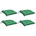 Cuscini Per Pallet 4 Pz Verdi 50x50x7 Cm Tessuto Oxford - Foto miniatura 3