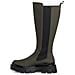Green Casual Closed Boots Stivali Sintetico E Tessile Scarpe Donna Verde Eu 39, 1-25611-29 722 - Foto miniatura 3