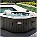 Piscina 28458EX PureSpa Jet&Bubble Deluxe Capacità 795 L per 4 Personi Colore Nero - Foto miniatura 2