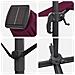 Ombrellone a Sbalzo Roma con LED Rosso Bordeaux 352x251x265 cm Alluminio - Foto miniatura 9