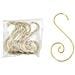 Set Di 20 Ganci A S Per Decorazioni, Ideali Per Ornamenti Natalizi E Festivi Gold - Foto miniatura 3