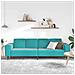 Set di divani Turchese Velluto - Foto miniatura 3