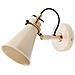 Set Di 2 Lampade Da Parete Moyola Regolabile Metallo Beige - Foto miniatura 4