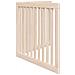 Cancello per Cani Pieghevole 2 Pannelli 160 cm Legno di Pioppo - Foto miniatura 5