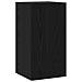 Set mobile TV 3 pcs Rovere nero 60 x 30 x 30 cm - Foto miniatura 5