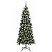 Albero di Natale artificiale con 300 LED Verde 180 cm - Foto miniatura 3