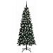 Albero di Natale artificiale con 300 LED Verde 180 cm - Foto miniatura 4
