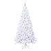 Albero di Natale artificiale Bianco 240 cm PVC e Acciaio - Foto miniatura 4