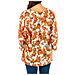 Blusa Da Donna Manica 3/4 Con Scollo Tondo E Apertura A V Lwu001 - Foto miniatura 3