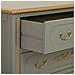Cassettiera In Legno Con 3 Cassetti Verdi, 90x42x76h Cm - Foto miniatura 6