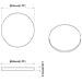 Adesivo 12 pcs Bianco Ø 20 x 0,5 mm Carta - Foto miniatura 6