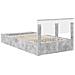 Struttura del letto con lo scaffale Grigio cemento 120 x 190 cm - Foto miniatura 9