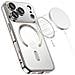 Custodia Trasparente Argento Magflex Per Iphone 17 Pro Max - Foto miniatura 3