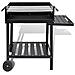 Supporto Per Bbq A Carbonella Con 2 Ruote - Foto miniatura 2