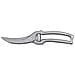 Trinciapollo Inox Gazzella Sabbiato Cm 25 - Lunghezza Lama Cm 25 - Foto miniatura 2
