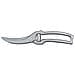 Trinciapollo Inox Gazzella Sabbiato Cm 25 - Lunghezza Lama Cm 25 - Foto miniatura 1