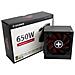 Alimentatore PC XP650R9 Certificazione 80 Plus Gold ATX Potenza 650 W Colore Nero / Rosso - Foto miniatura 1