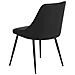 Set Di 2 Sedie Da Pranzo In Ecopelle Nera Valerie - Foto miniatura 14