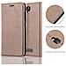 Custodia Compatibile Con Zte Blade L5 In Bruno Caffè - Coperchio Protettiva Con Chiusura Magnetica, Funzione Stand E Tasca Per Le Carte - Foto miniatura 9