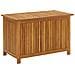 Baule da Giardino 90x50x58 cm in Legno Massello di Acacia - Foto miniatura 1
