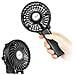Elettrici Palmare Usb Fan Mini Portatile Ventola Esterna Con Batteria Ricaricabile 2600 Mah Pieghevole Handle Desktop Per La Casa E Viaggi - Nero - Foto miniatura 1