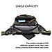 Marsupio Impermeabile Bum 3 Tasche Con Zip Di Viaggio Escursionismo Outdoor Sport Bum Bag Vacanze Denaro Hip Pouch Pack (verde 1) - Foto miniatura 3