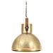 Lampada A Sospensione Industriale 25 W Ottone Rotonda 40 Cm E27 - Foto miniatura 3