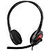 Auricolare Stereo, On-ear, Cavo Da 1,8 M, 4 Pin Da 3,5 Mm, Nero / rosso - Foto miniatura 1