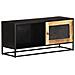 Mobile Porta TV 90x30x40 cm in Legno di Mango Grezzo - Foto miniatura 10
