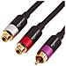 PBH-22631 0.305m RCA 2 x RCA Nero, Oro, Rosa, Rosso, Bianco cavo audio - Foto miniatura 1