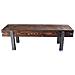 Panca In Legno Lbr (28x160 Cm A= 45 Cm, Colore Naturale) Brody - Foto miniatura 3