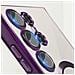 Cover Magsafe Per Samsung S23 Ultra Con Protezione Fotocamera Trasparente /viola - Foto miniatura 5