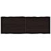Piano Tavolo Marrone Scuro 120x40x (2-4) cm Rovere Non Trattato - Foto miniatura 1