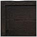 Piano Tavolo Marrone Scuro 120x40x (2-4) cm Rovere Non Trattato - Foto miniatura 3