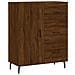 Credenza Rovere Marrone 69,5x34x90 Cm In Legno Multistrato - Foto miniatura 2