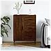 Credenza Rovere Marrone 69,5x34x90 Cm In Legno Multistrato - Foto miniatura 1