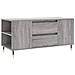 Tavolino Salotto Grigio Sonoma 102x44,5x50 Cm Legno Multistrato - Foto miniatura 2