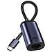 Cavo Adattatore Usb-c / Ethernet Trasferimento Dati 100 Mbps 10 Cm Grigio Scuro - Foto miniatura 1
