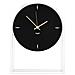 01930B9 orologio da parete e da tavolo Trasparente, Nero - Foto miniatura 1