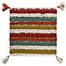 Fodera Per Cuscino Dkd Home Decor Righe Multicolore 50 X 1 X 50 Cm - Foto miniatura 1