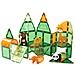 Set Di Gioco Magnetico Da 50 Pezzi - Modello Giungla, Verde - Foto miniatura 4