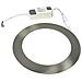 Pannello Led Luce Calda 3000k Faretto Slim Incasso 12 W In Acciaio Silver - Foto miniatura 2