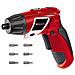Avvitatore A Batteria 3,6v Con Manico Snodabile Luce Led E 6 Inserti In Dotazione Einhell - Foto miniatura 7