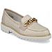 Beige Casual Closed Loafers Mocassino Pelle Scarpe Donna Beige Eu 37, 54852-60 - Foto miniatura 2