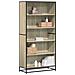 Libreria Rovere Sonoma 80,5x35x170,5 Cm In Truciolato - Foto miniatura 1