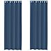 Tende In Voile Con Occhielli 2 Pz Blu Reale - Foto miniatura 2
